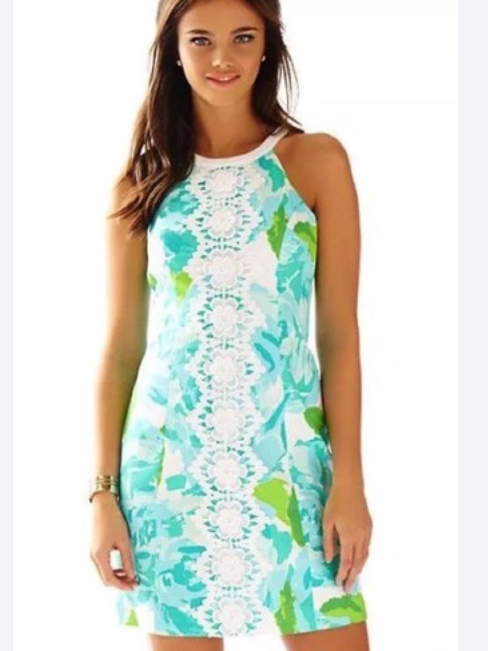 Lilly Pulitzer Poolside Blue First Impression Dress Holy Grail